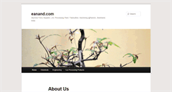 Desktop Screenshot of eanand.com